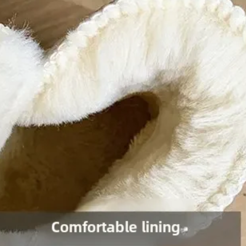 Gabrielle - Bottes d'hiver rembourrées à bout rond