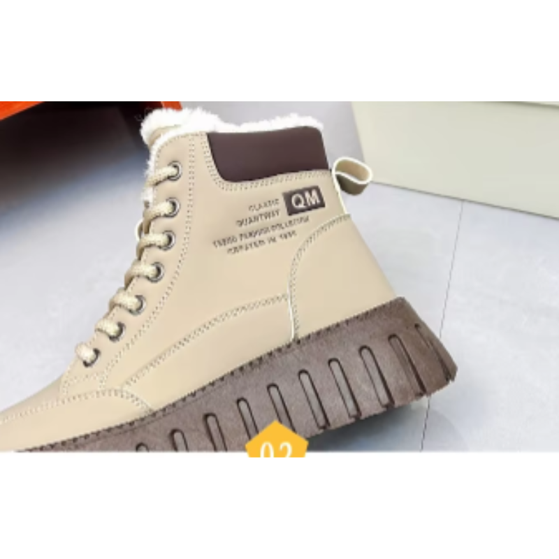 Isabelle - Chaussures d'hiver souples et imperméables à la fourrure pour dames