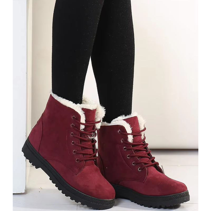 Esmee - Chaussures D'Hiver À Semelle Haute En Fourrure Pour Dames