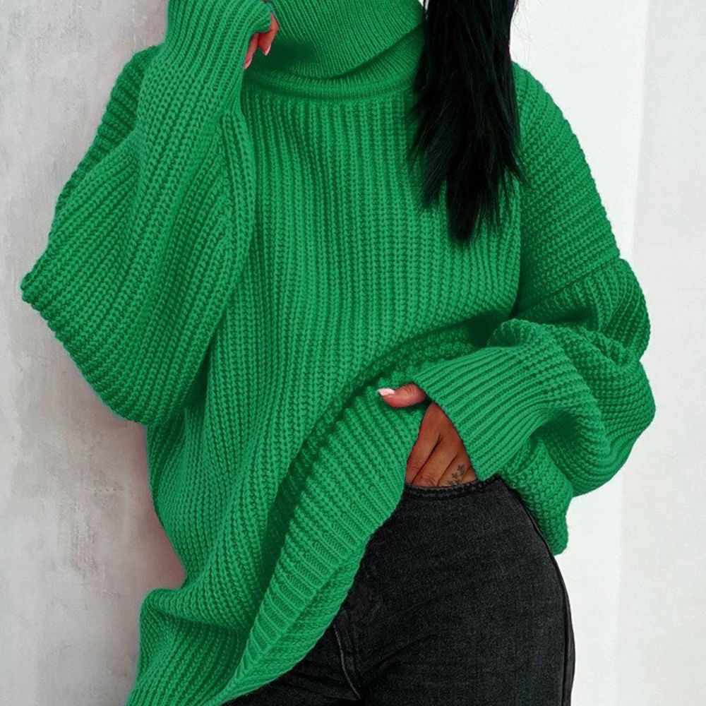 Ariadna - Pull en maille à col roulé