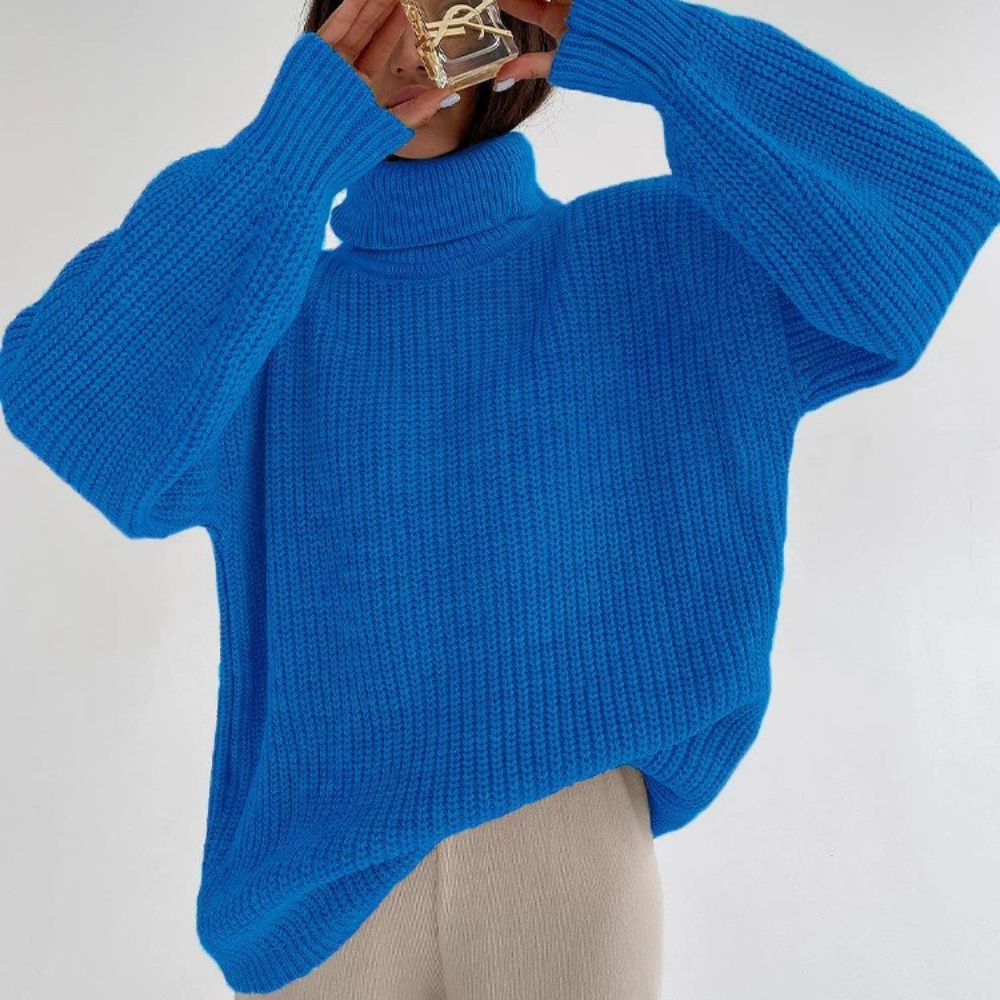 Ariadna - Pull en maille à col roulé