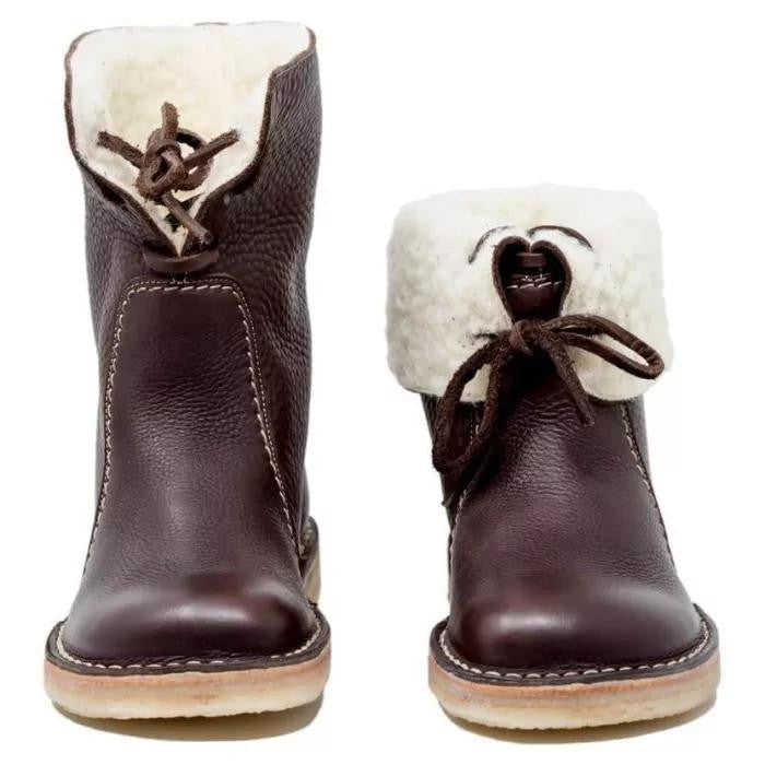 Fleur - Bottes Imperméables Doublées De Laine