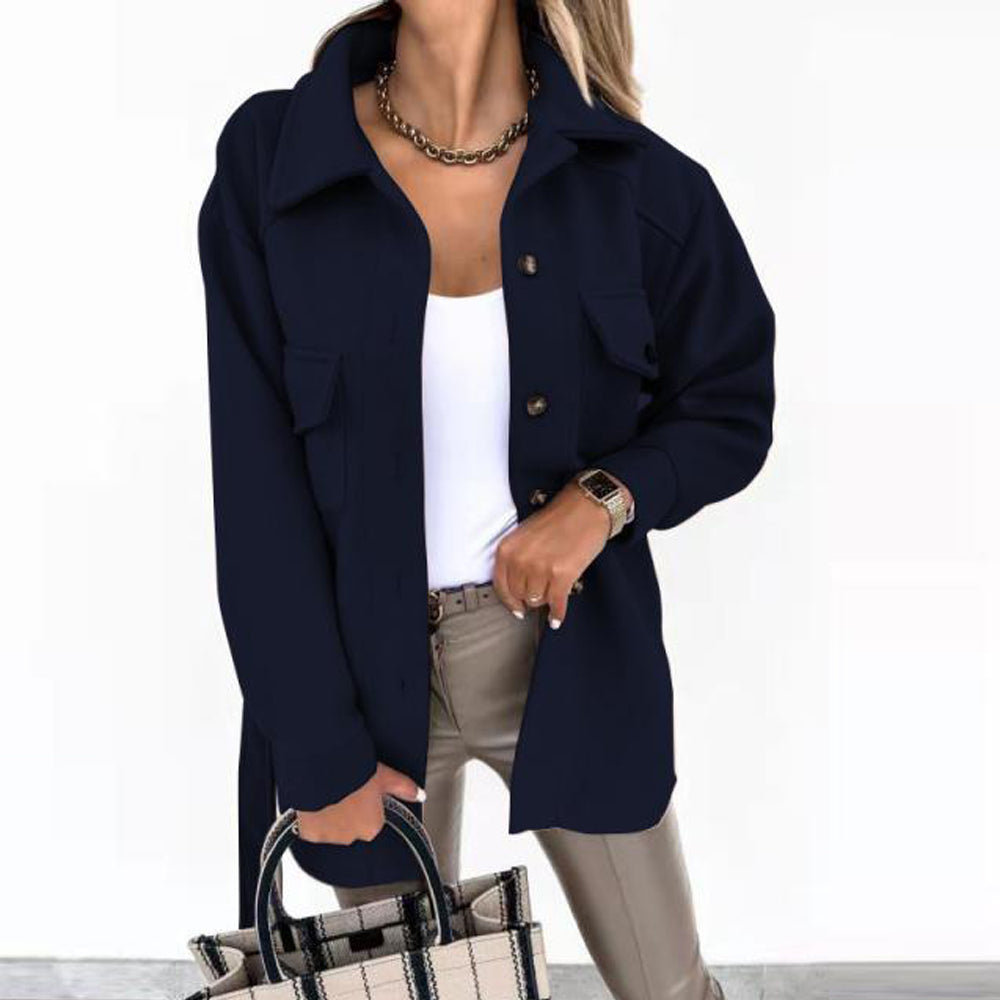 Manteau boutonné élégant - Madlaina