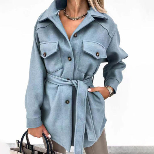 Manteau boutonné élégant - Madlaina
