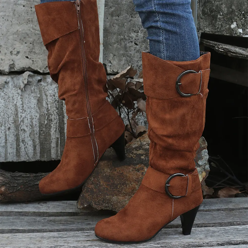 Bottes mi-longues pour femme - Guiotte