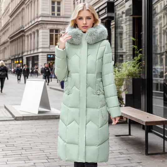 Fayette - Manteau Long d'Hiver Slim