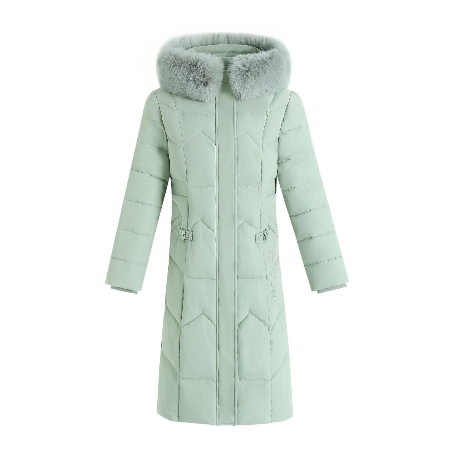 Fayette - Manteau Long d'Hiver Slim
