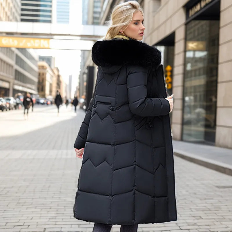 Fayette - Manteau Long d'Hiver Slim