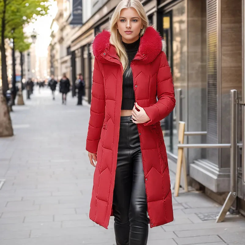 Fayette - Manteau Long d'Hiver Slim
