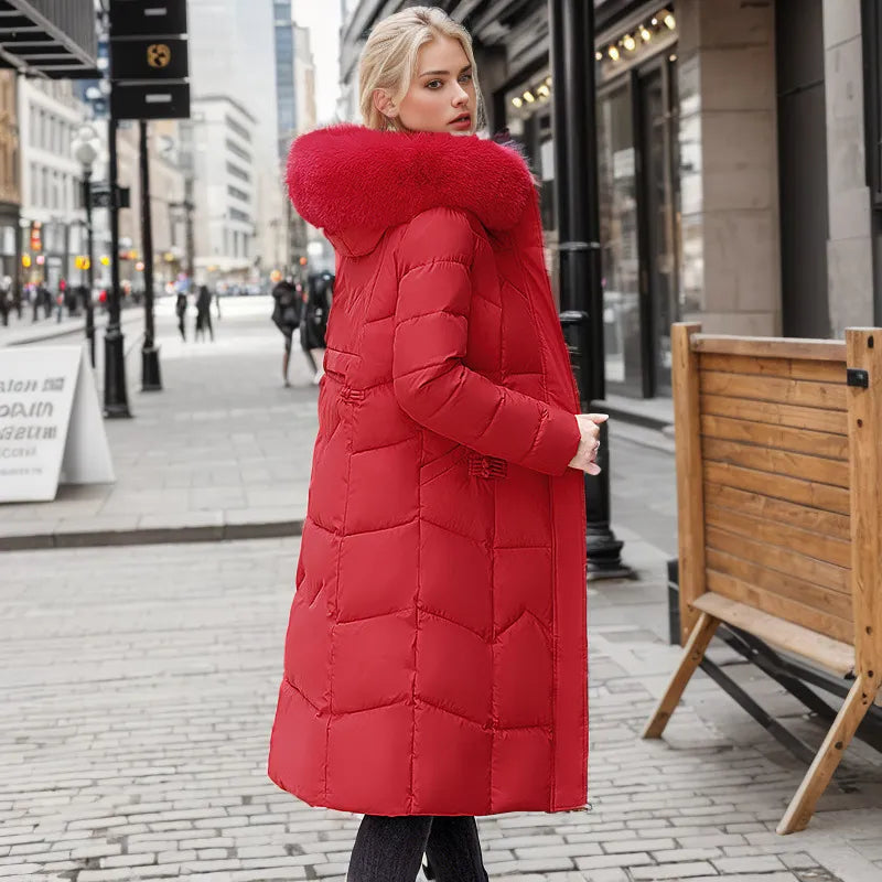Fayette - Manteau Long d'Hiver Slim