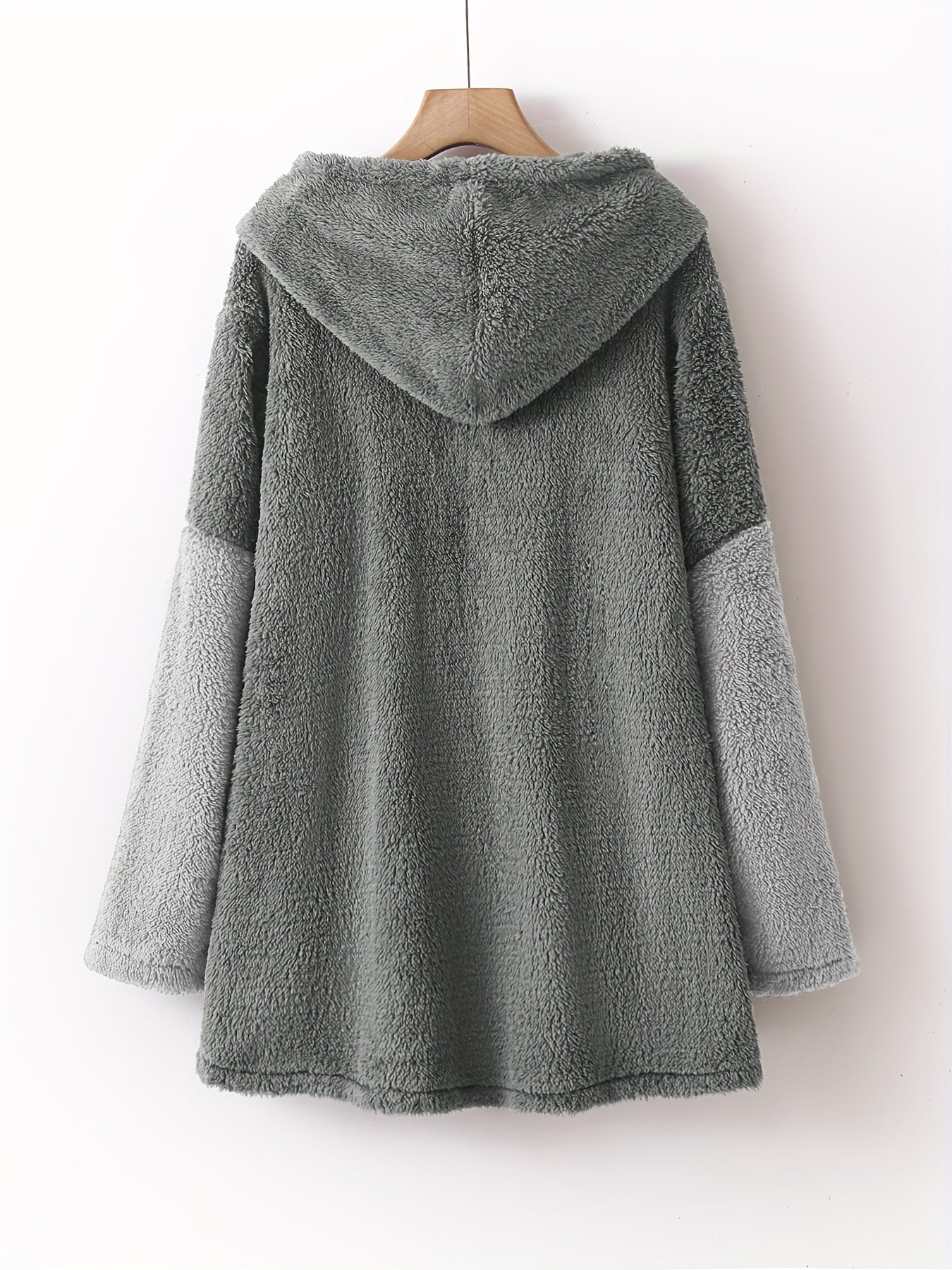 Clara - Veste rose casual de transition avec poches pour femme