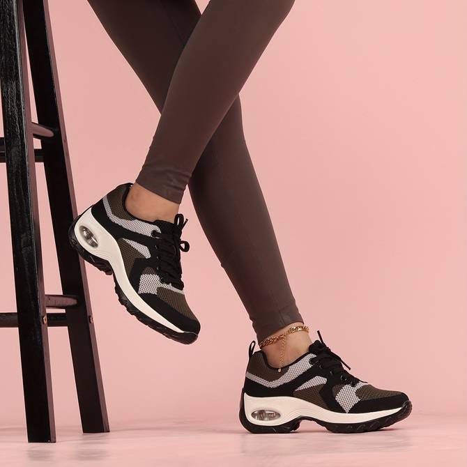 Fiora - Baskets De Course Colorblock Pour Femmes