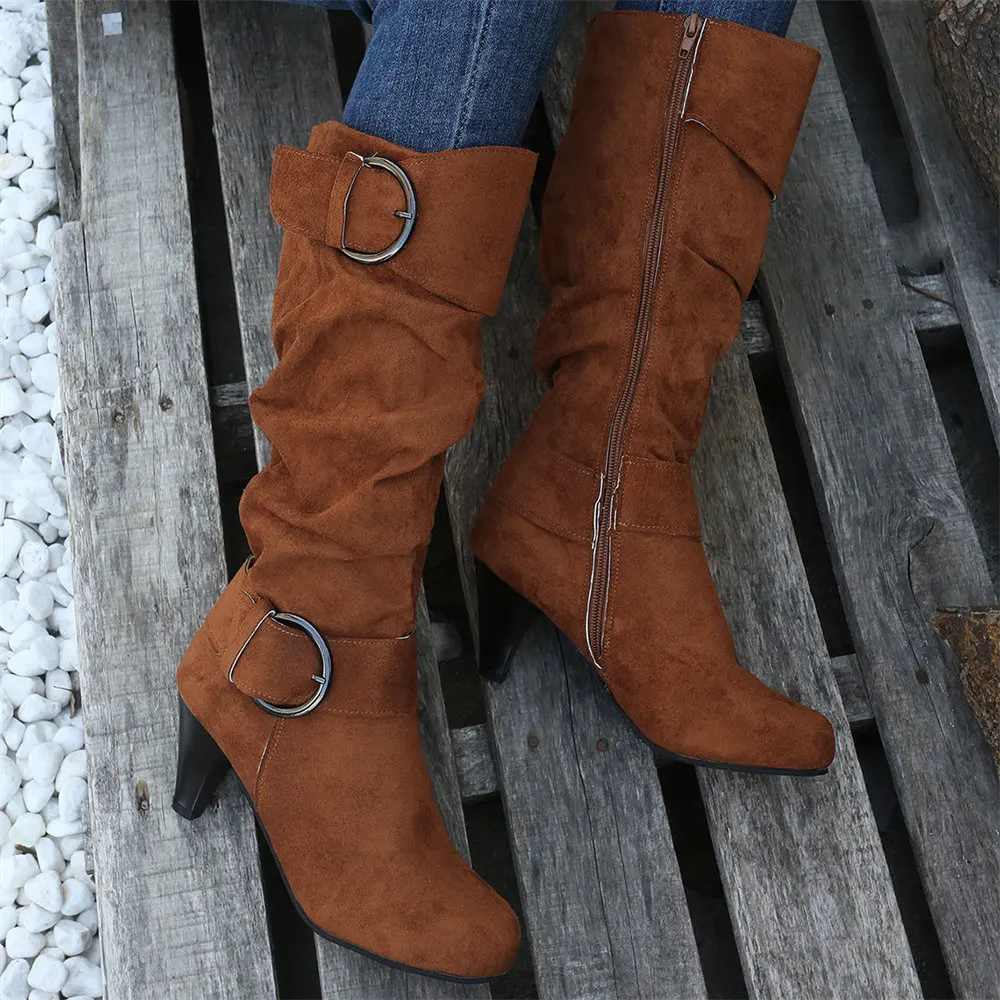 Bottes mi-longues pour femme - Guiotte