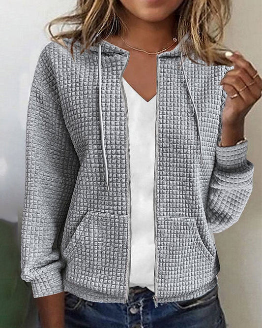 Ammelie | Veste à Capuche avec Fermeture Éclair pour Femme