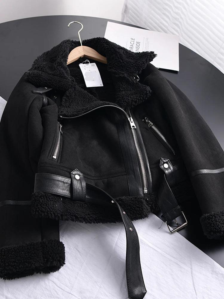 Veste d'hiver en daim - Cenerentola