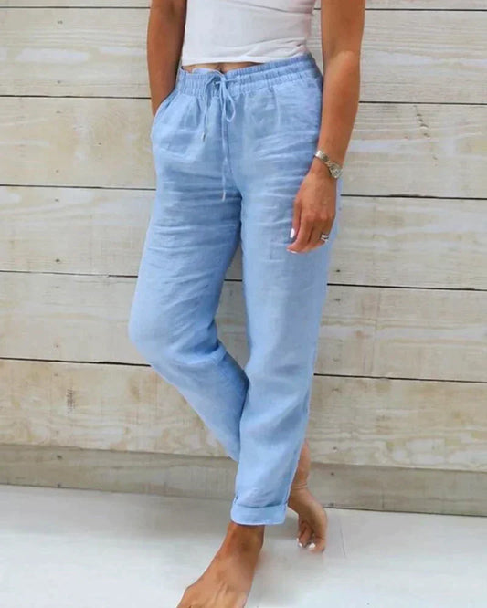Randa - Pantalon élégant en lin pour femme