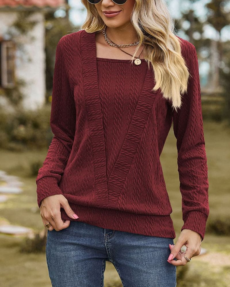 Clara - Blouse à manches longues pour femme