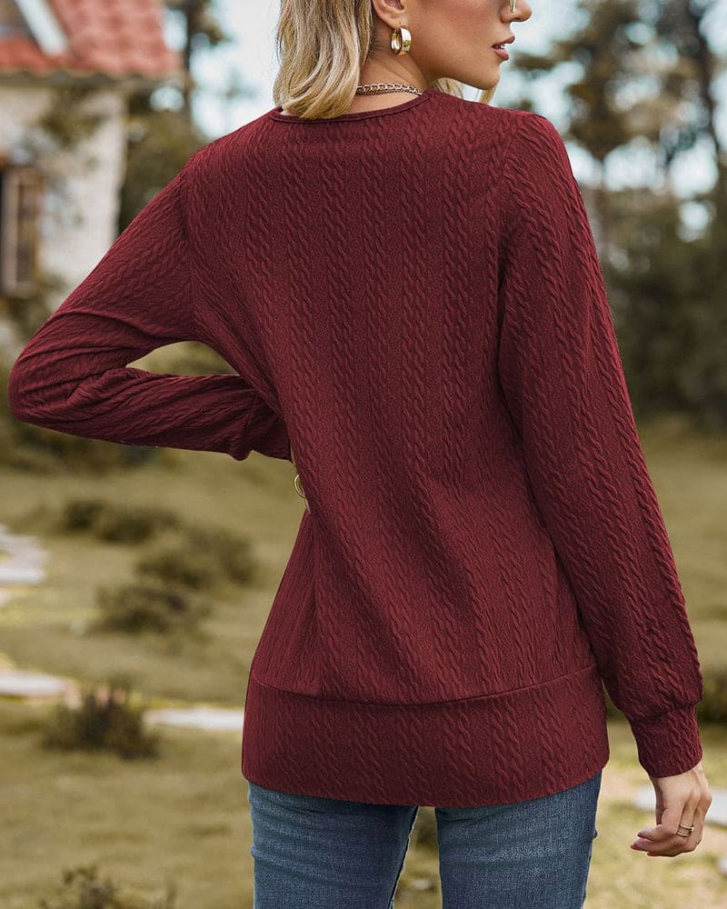 Clara - Blouse à manches longues pour femme