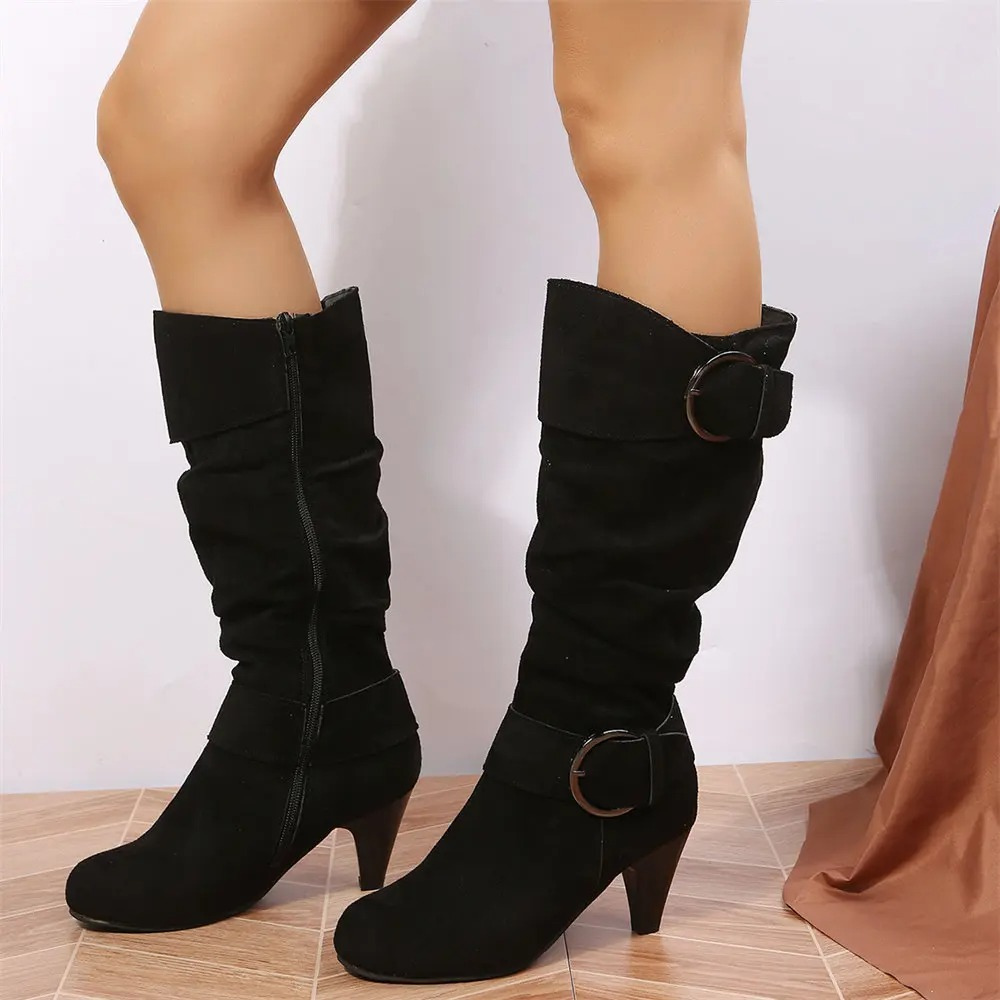 Bottes mi-longues pour femme - Guiotte