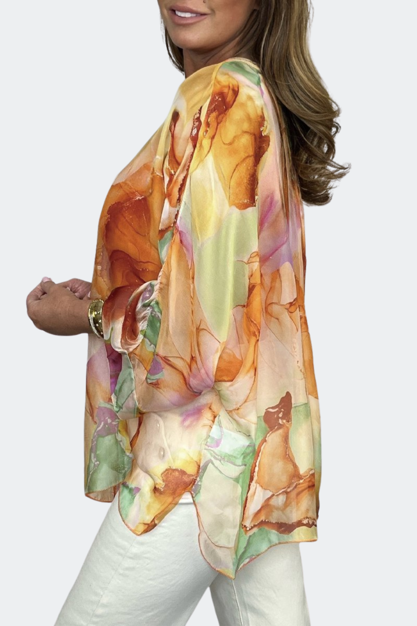 Blouse en mousseline imprimée - Mariah