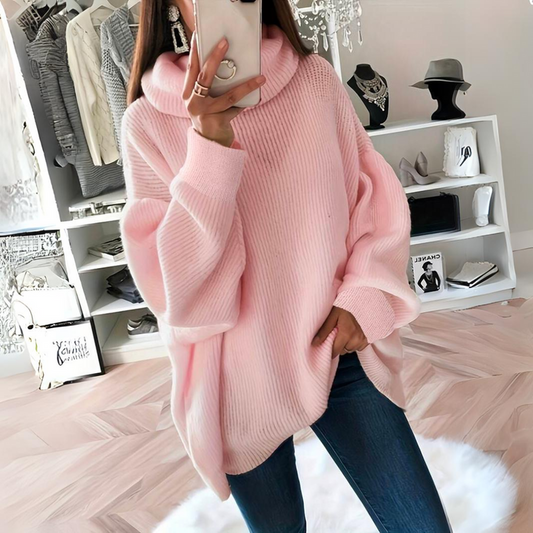 Elodie - Pull à Col Roulé Élégant pour Femmes pour un Look Chic