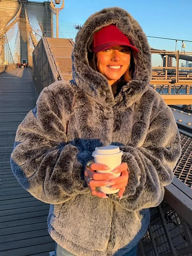PeloDolce - Manteau d'hiver unisexe Teddy