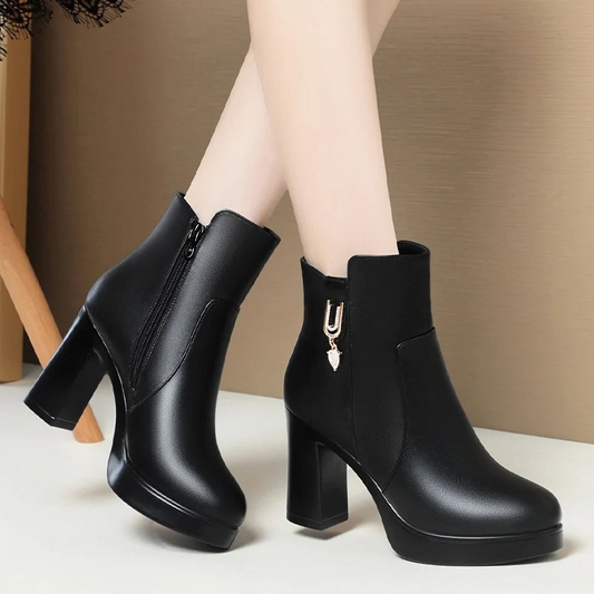 Bottes à talons compensés - Gervaise