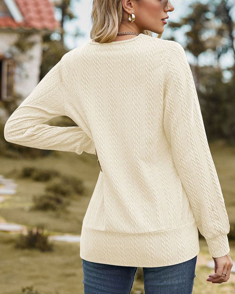 Clara - Blouse à manches longues pour femme