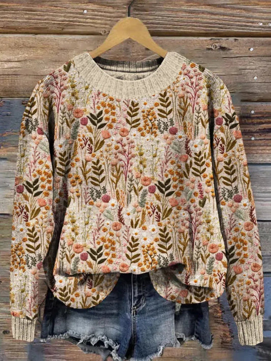 Pull chaud aux motifs exquis - pour votre look unique