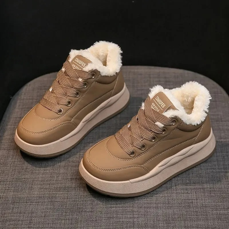 Isabelle - Chaussures D'Hiver Légères En Fourrure Pour Dames