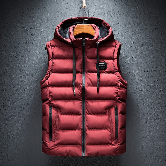 Gilet à poche thermique pour homme