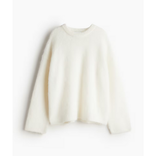 Pull épais à motif texturé