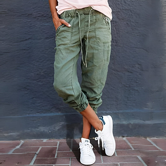 Andrea - Pantalon cargo élégant pour femmes