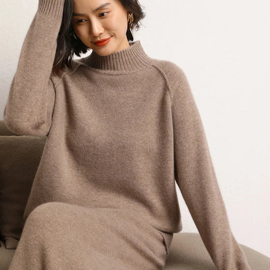 Pull Femme Col Roulé - Elda