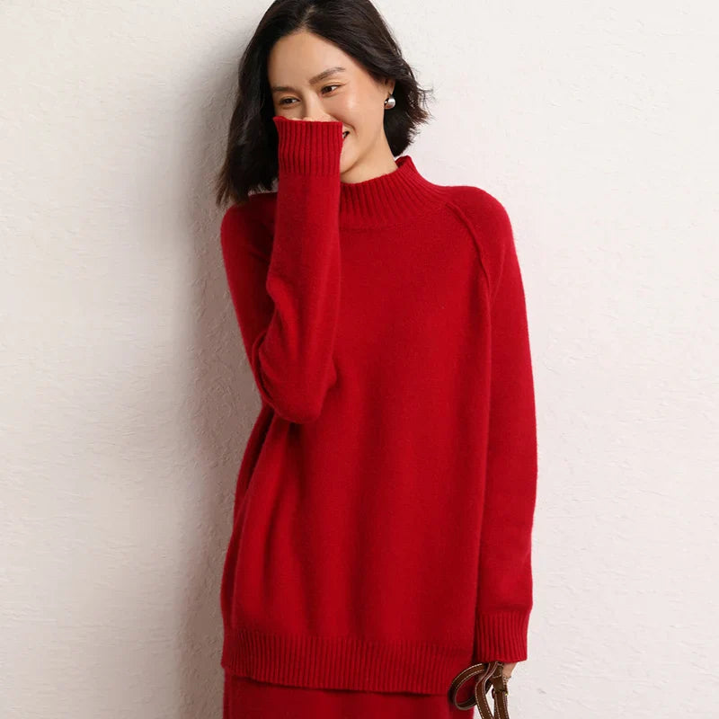 Pull Femme Col Roulé - Elda