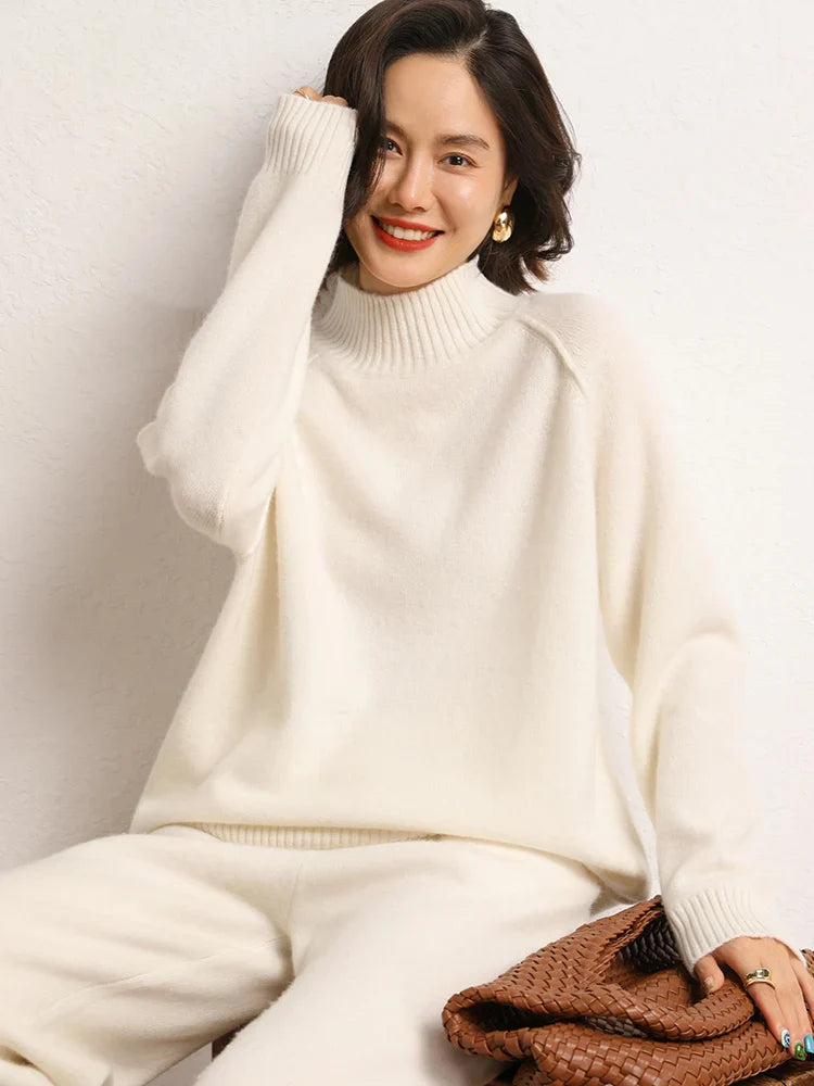 Pull Femme Col Roulé - Elda