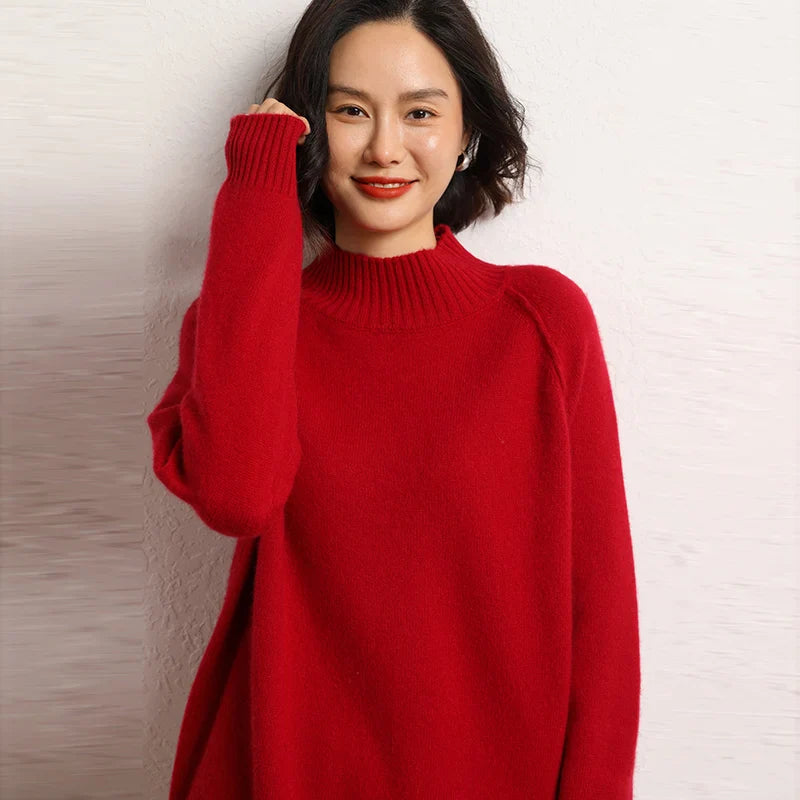 Pull Femme Col Roulé - Elda