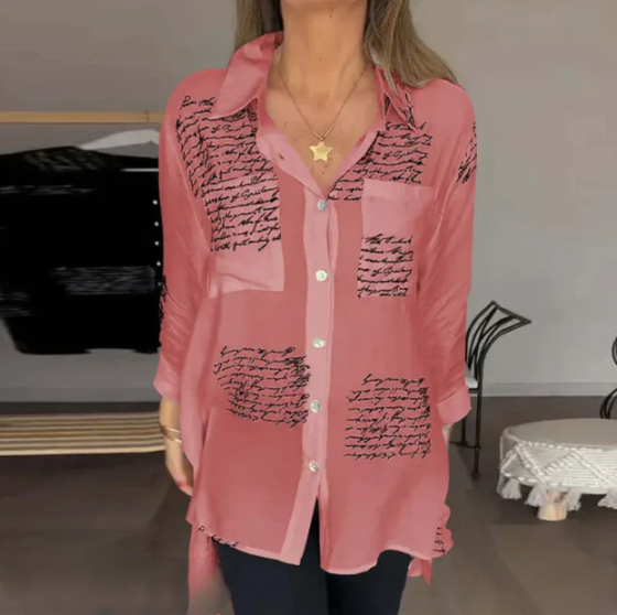 Helena - Blouse à boutons élégante et confortable