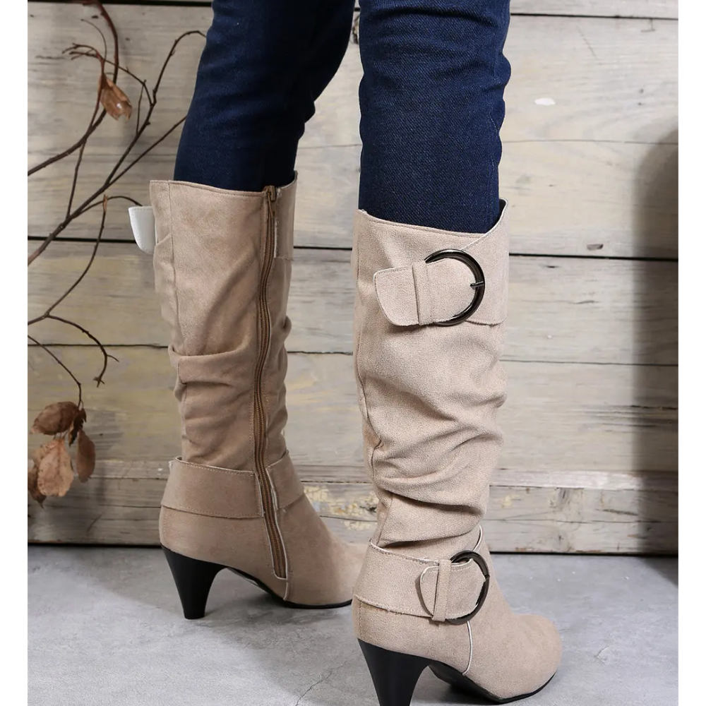 Bottes mi-longues pour femme - Guiotte