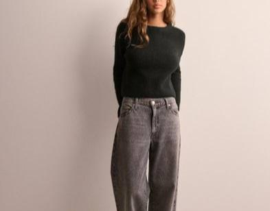 Eva - Cardigan en maille ample avec manches longues et lacets pour femme