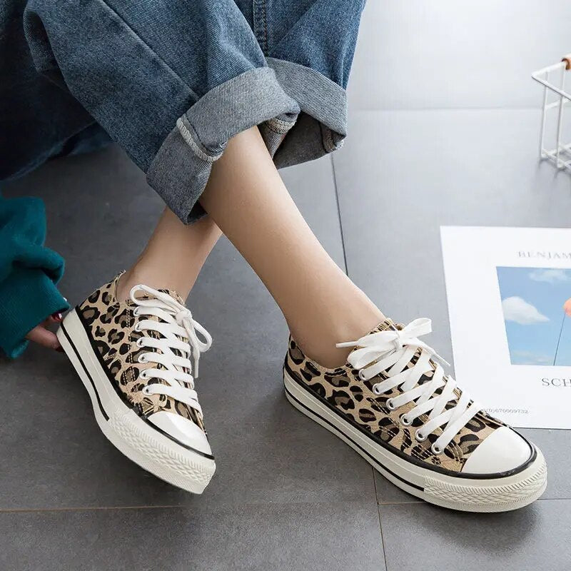 Amalia | Chaussures de sport léopard