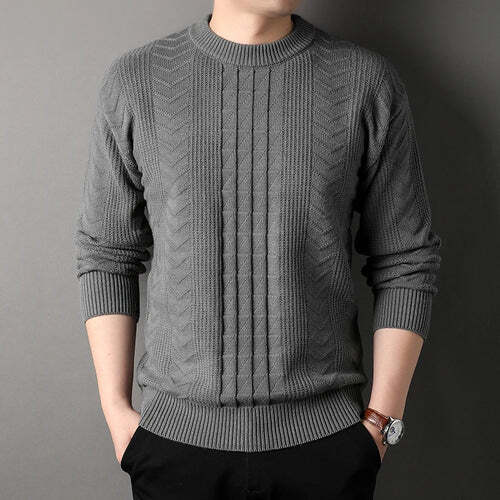 Pull classique pour homme : chaleur et confort au quotidien