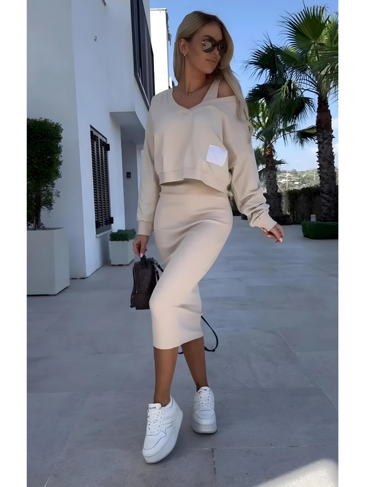 Jeanne - Robe Avec Pull