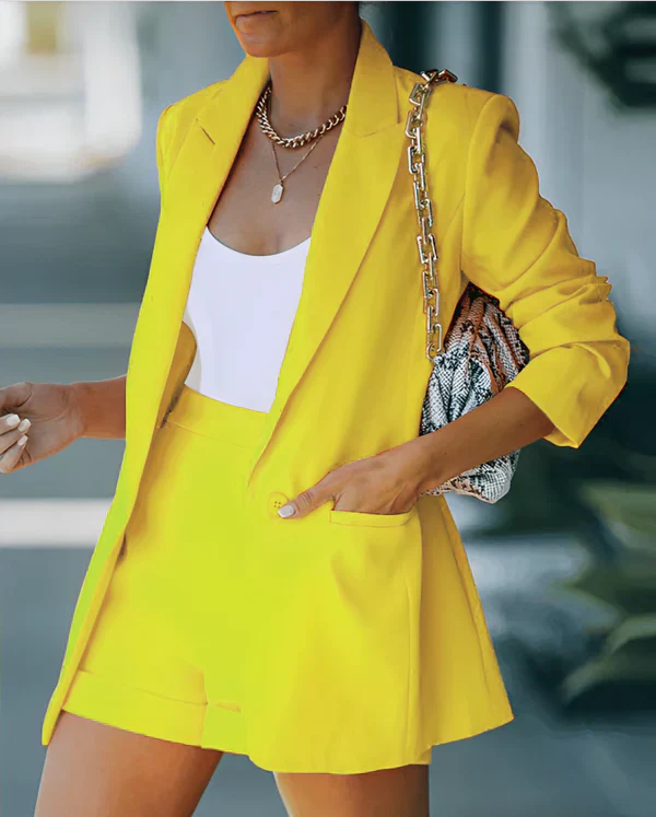 Adeline - Ensemble blazer et short