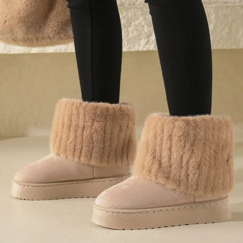 Zoë - Bottes d'hiver antidérapantes et rembourrées avec doublure respirante