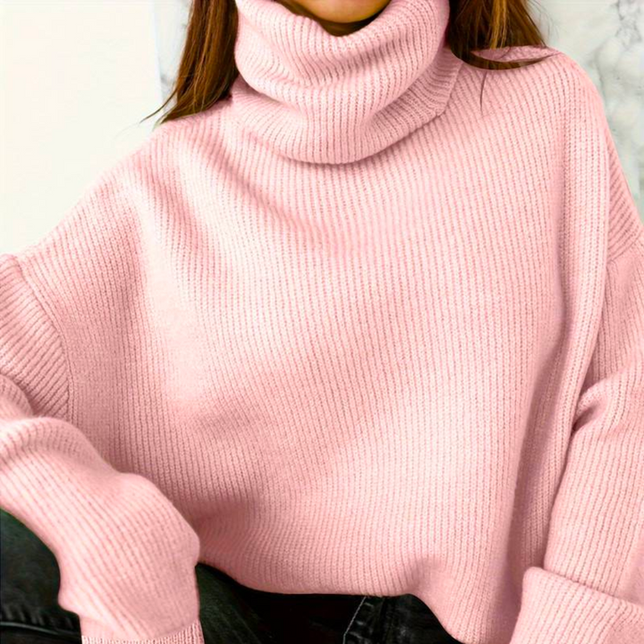 Elodie - Pull à Col Roulé Élégant pour Femmes pour un Look Chic