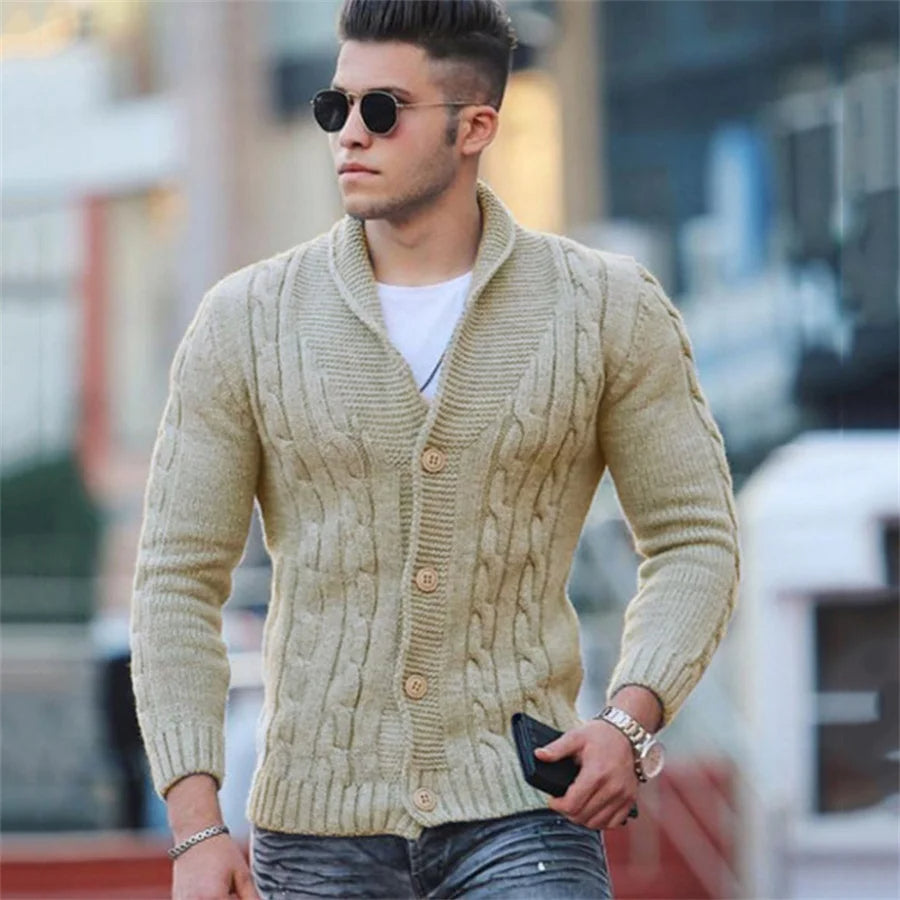 Cardigan en tricot pour homme - Eizer