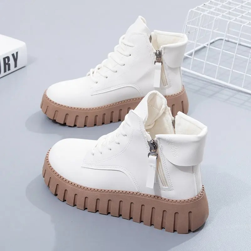 Claire - Windproof Zip Soft Winter Shoes Ladies