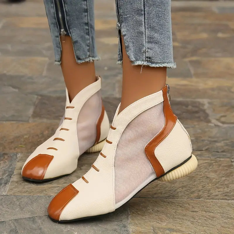 Chaussures à talons colorblock pour femmes - Karyne