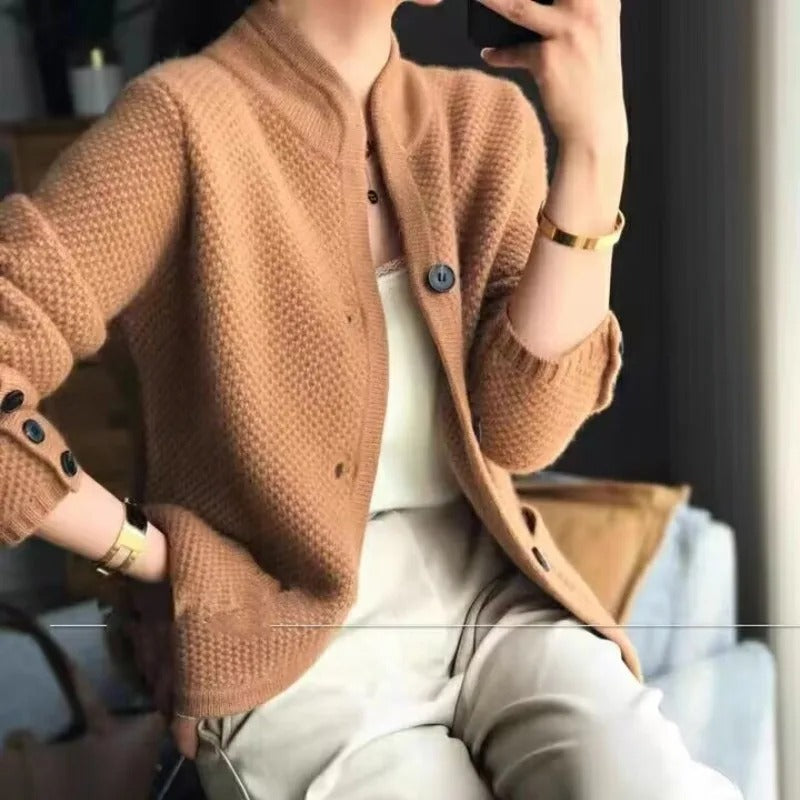 Regina - Pull à Col Roulé en pour Femmes
